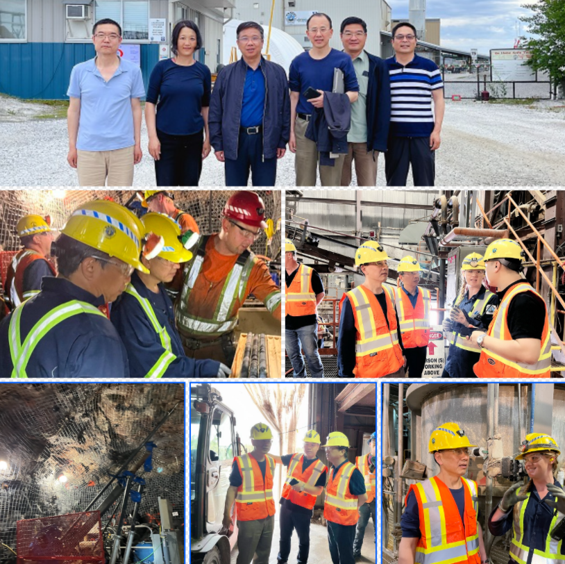 leyu·乐鱼资源集团王平卫董事长赴加拿大Tanco检查指导工作